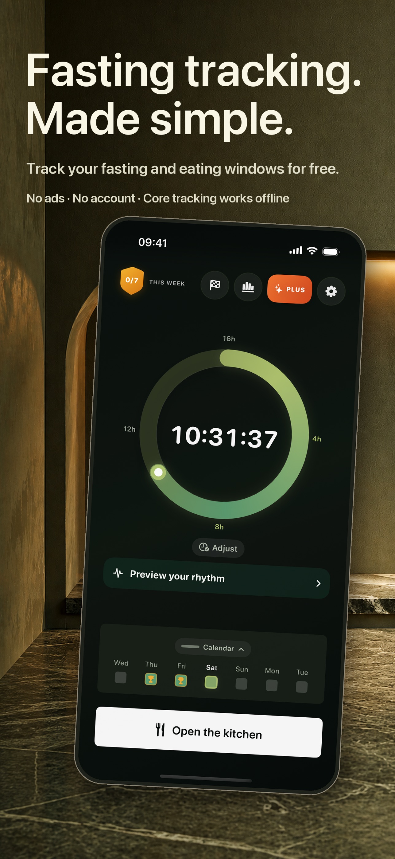 Screenshot 1 of Kitchen Can Wait: Fasting