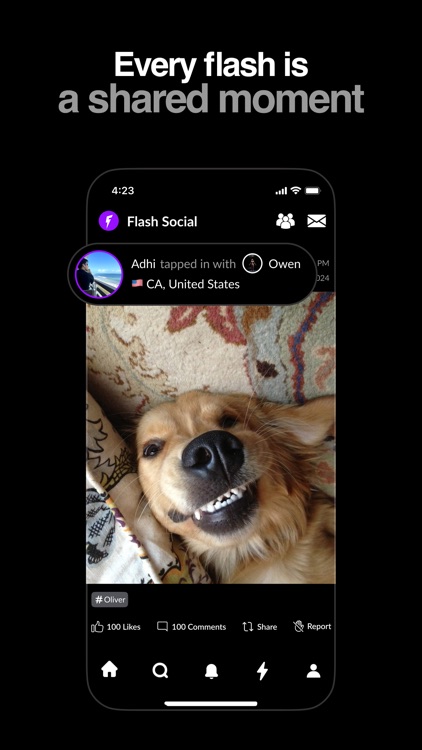 Flash: Share Photos & Life screenshot-3