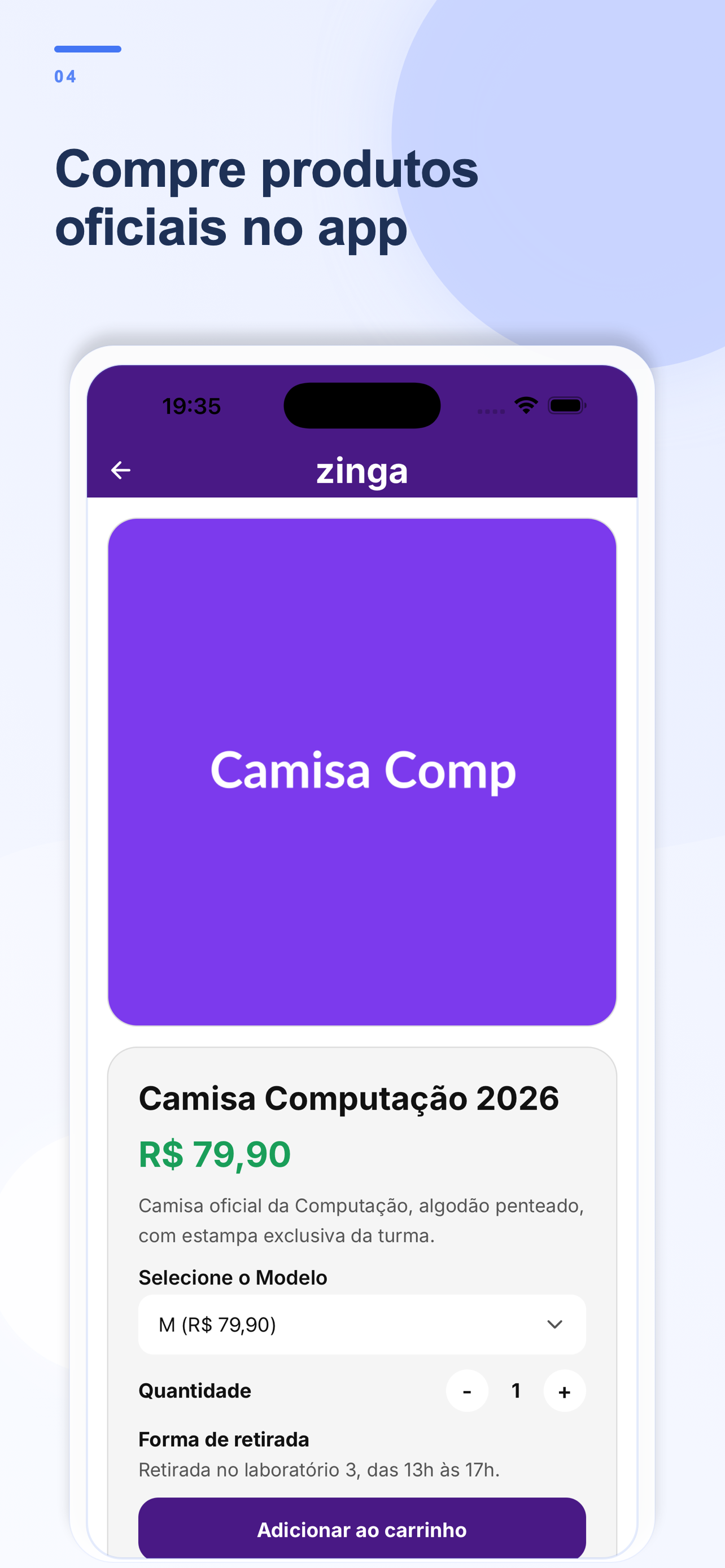Zinga: Atléticas e Eventos screenshot 4