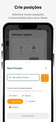 Tira Time: Sorteio de Times Screenshot 2 of 8