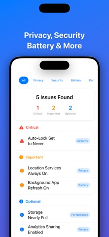 SettingsCheck - Phone Audit Screenshot 3 of 6