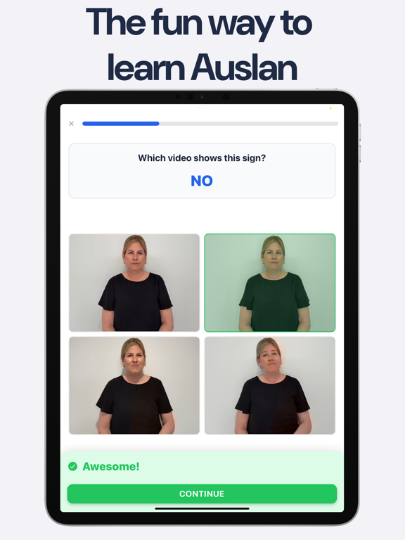 Auslearn: Learn Auslan iPad screenshot 3