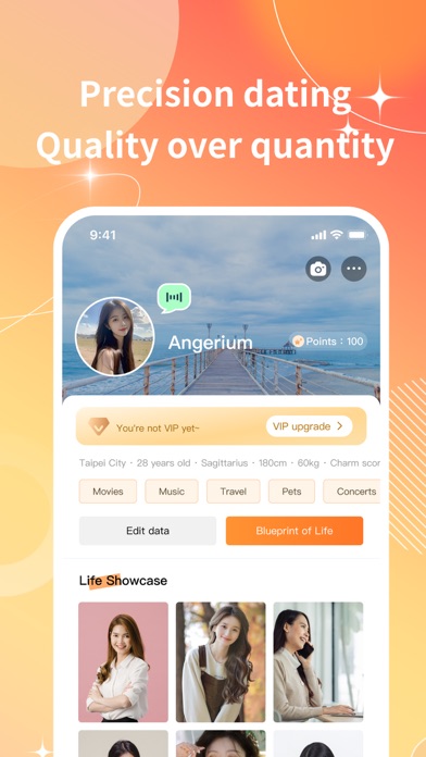 Odate - Matching, Chat, Dating Screenshot