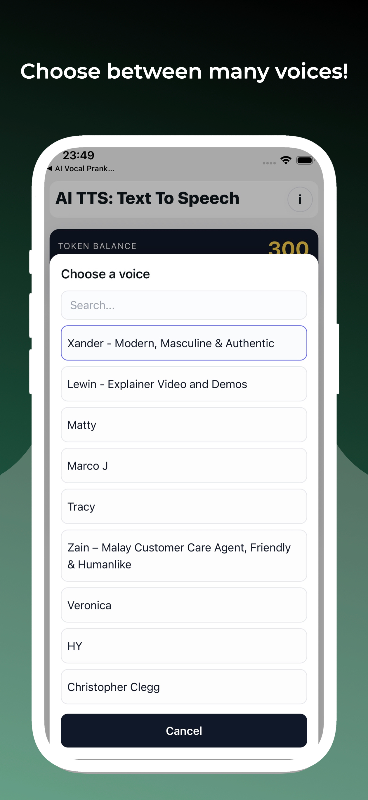 VoiceGPT: AI Text to Speech screenshot 3