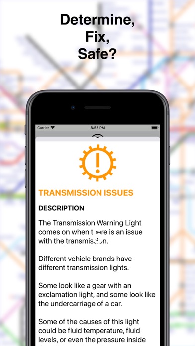 Warning Light Camera Screenshot