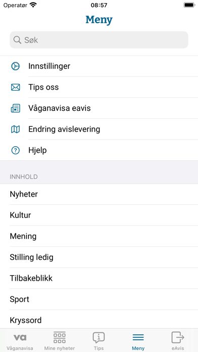 Våganavisa Screenshot