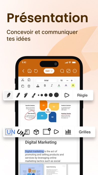 Screenshot #3 pour Office Word: Edit Word Docs