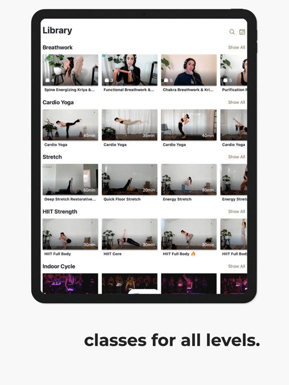 CEREMNY iPad screenshot 4 - Health & Fitness app