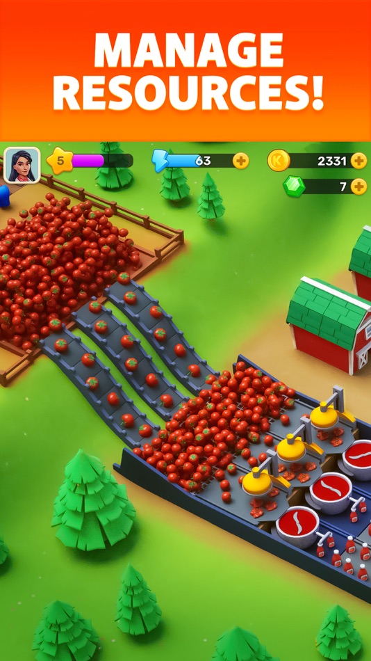 #1. Klondike Adventures: Farm Game (iOS) Bởi: VIZOR APPS LTD