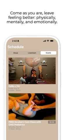 Oak + Lotus Yoga screenshot