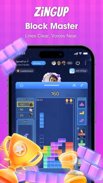 ZingUp – Clubs, Events & Games iPhone screenshot 8 - Social Networking app