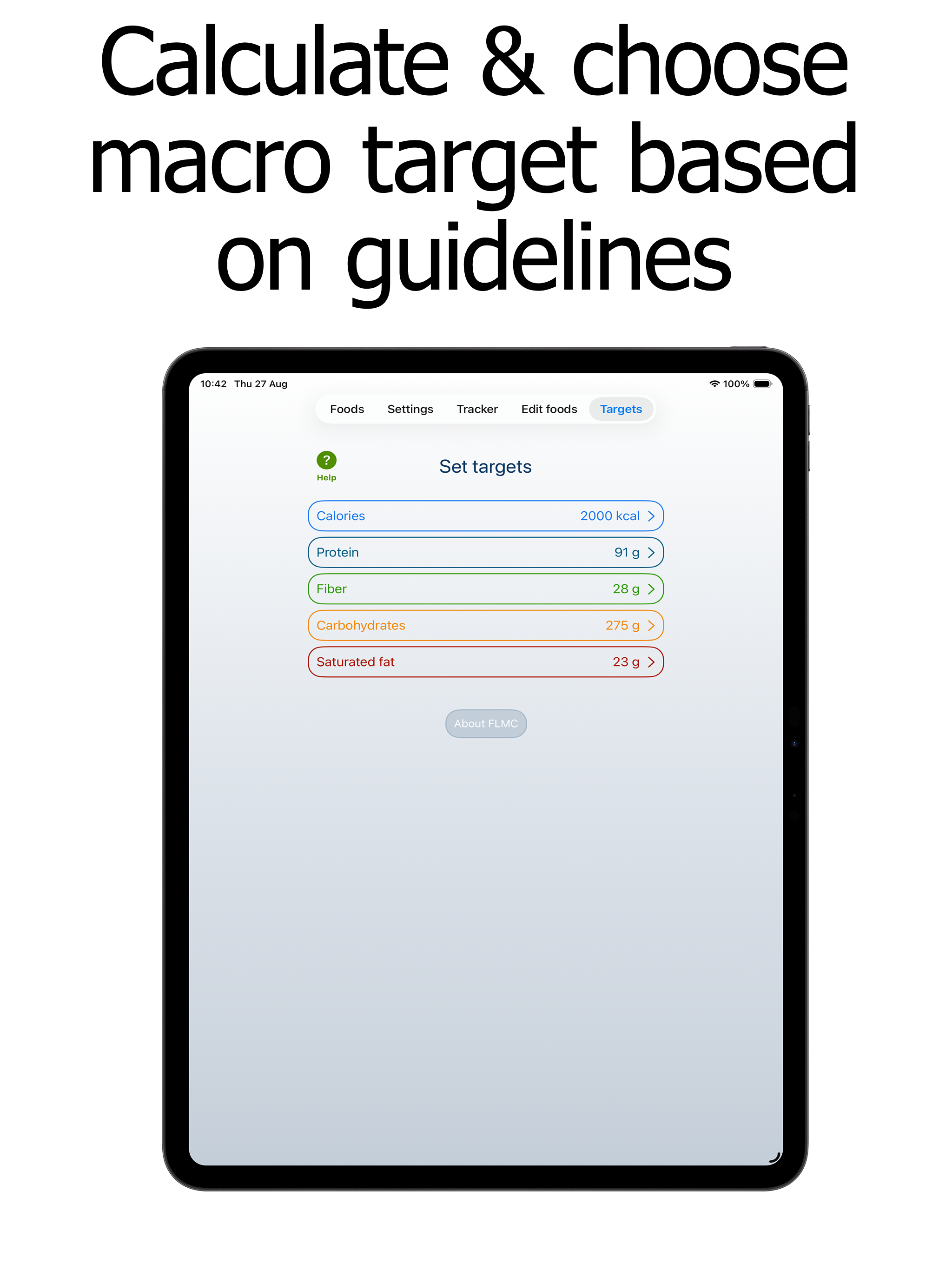 Macros Counter and Tracker screenshot 14