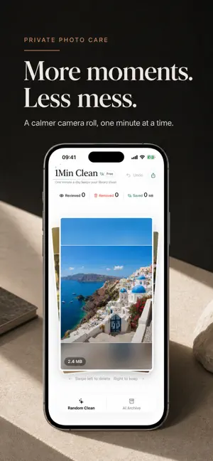 1Min Clean: Photo Cleaner screenshot 1