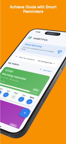 Habitful - Habit Tracking Screenshot 2 of 5