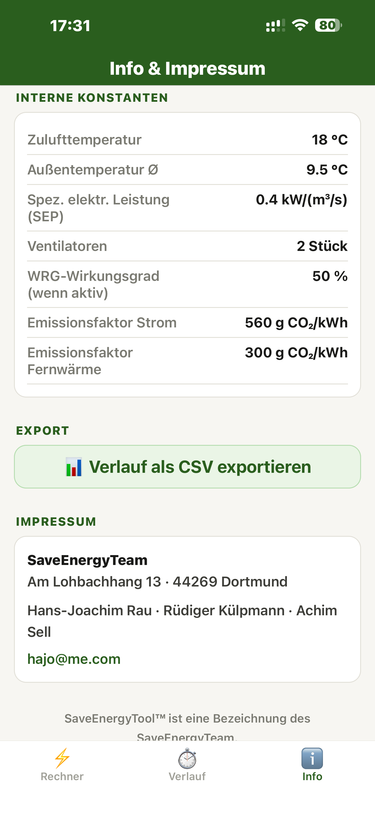 SaveEnergyTool screenshot 5