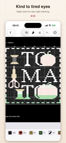 StitchGrid: Cross Stitch Chart screenshot