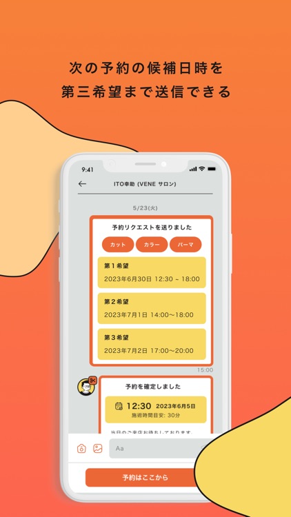 わたしの髪カルテ ビーネ screenshot-4