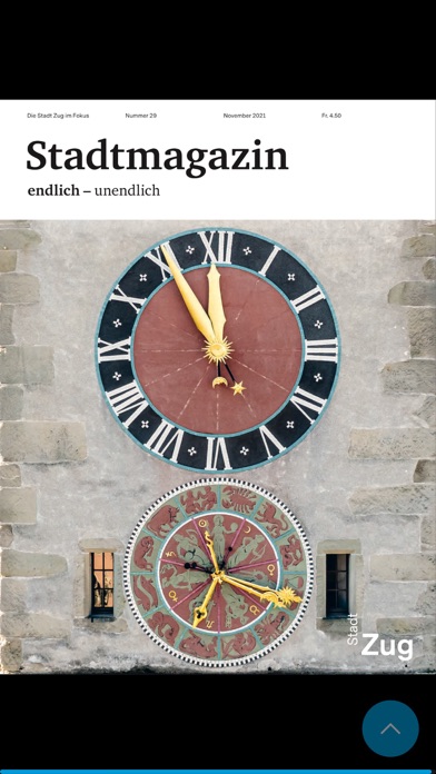 Stadtmagazin Zug Screenshot
