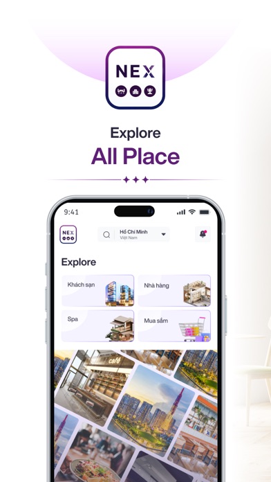 NexNow - Your Next Experience iPhone screenshot 1 - Food & Drink app