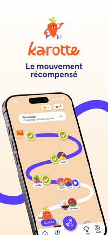 Karotte - Mouvement récompensé screenshot