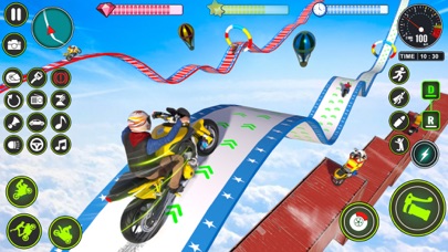Mega Ramp Bike Stunt Games Screenshot