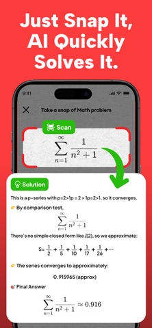 Math Solver-AI Homework Helper iPhone screenshot