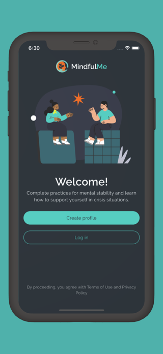 MindfulMe App Screenshot 1 of 5