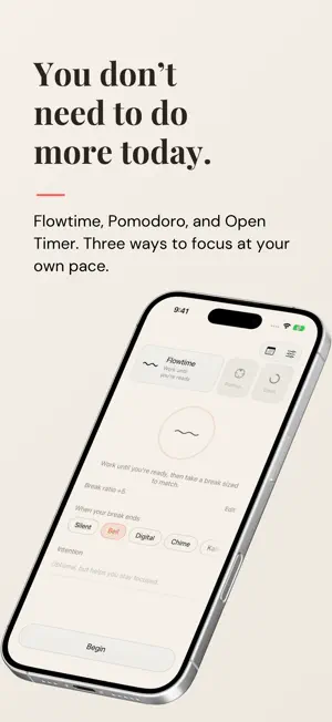 Modus: Flowtime & Pomodoro screenshot 1