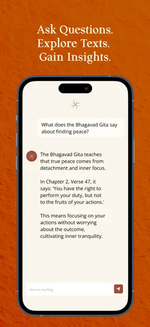 Vedas AI: Bhagavad Gita Guide screenshot 2