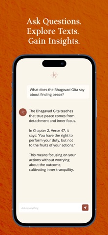 Vedas AI: Bhagavad Gita Guide screenshot