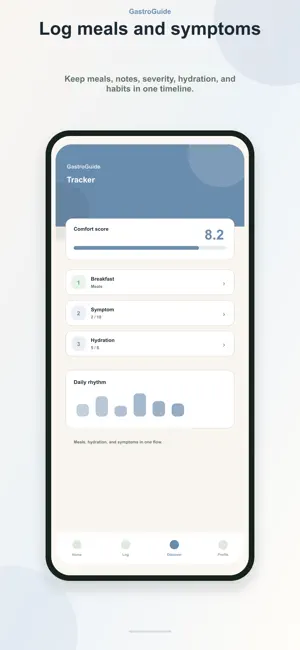 Gastro Guide: Reflux Tracker screenshot 2