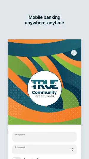 TRUE Community Digital Banking screenshot 1