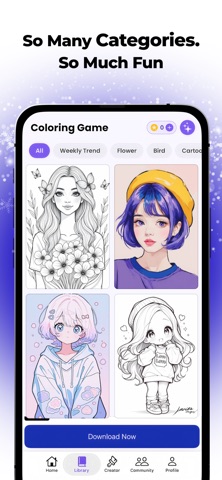 Color Pop : AI Coloring Game screenshot 2