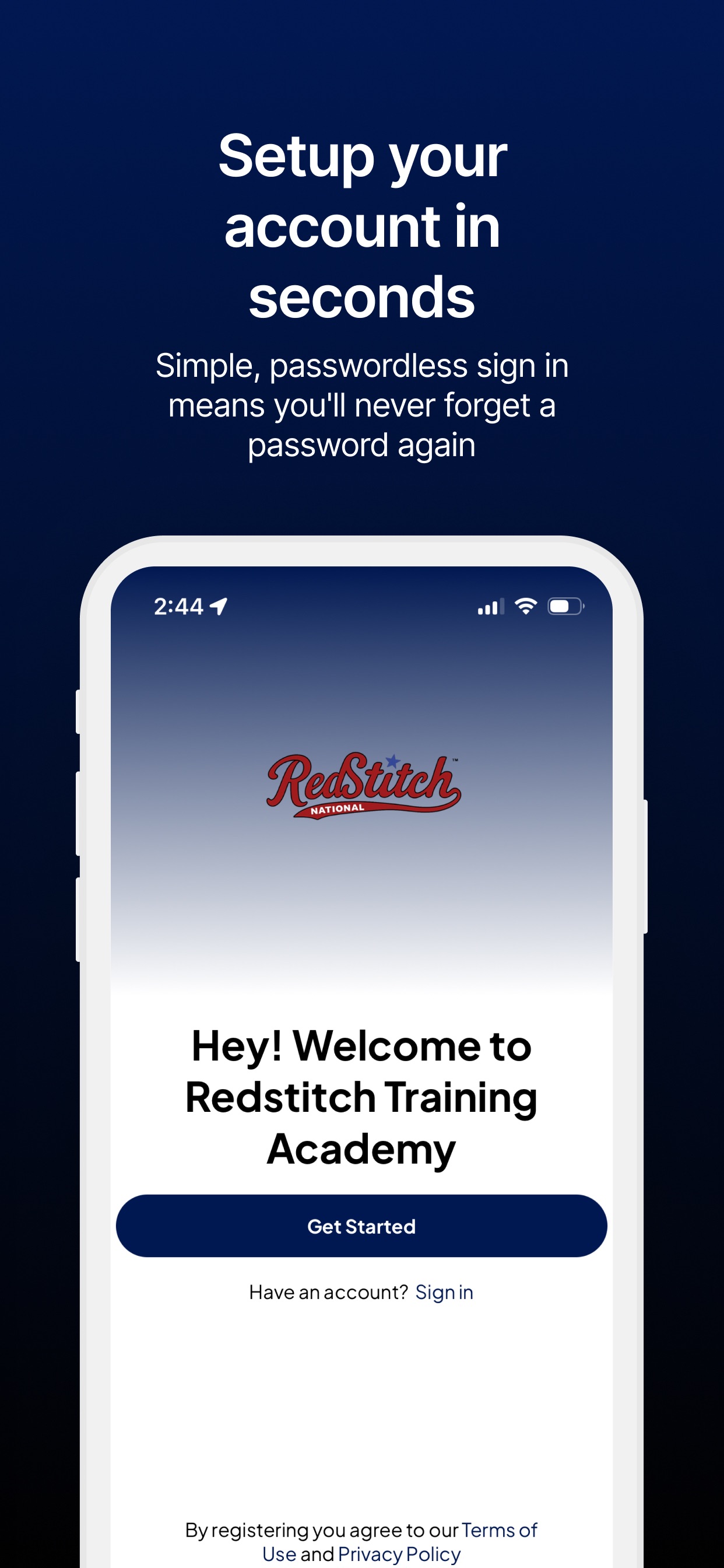 Screenshot 1 of RedStitch Training Academy