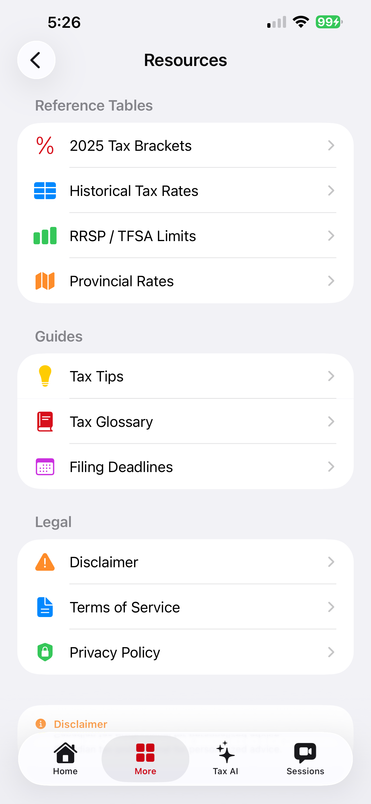 Smart Canada Tax screenshot 4