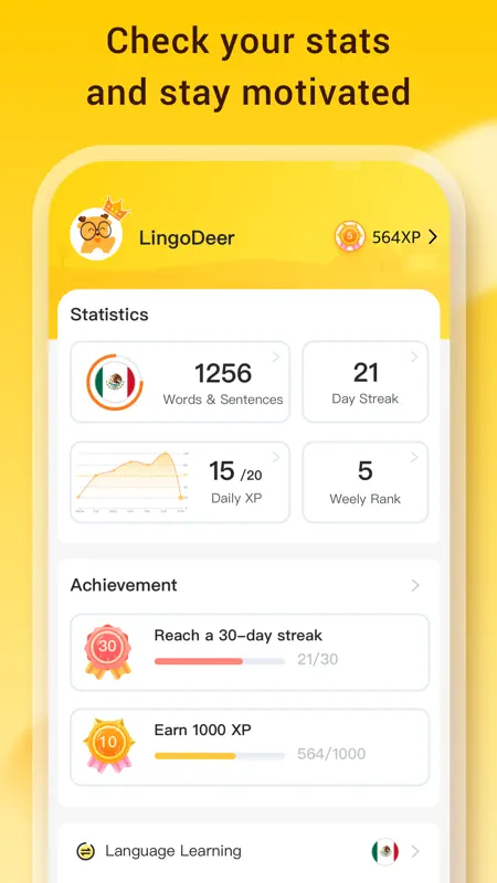 LingoDeer: Sprachen Lernen screenshot 9 of 9