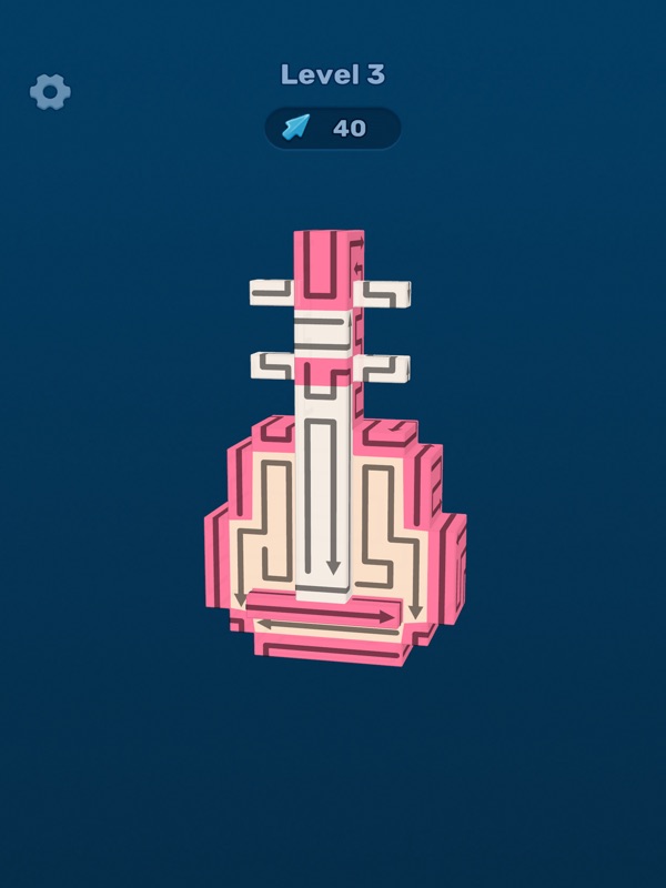Cubedom: 3D Path Out Puzzle screenshot 9