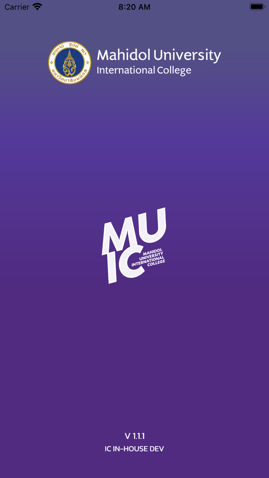 #1. IC-APP (iOS) 由: Mahidol University International College