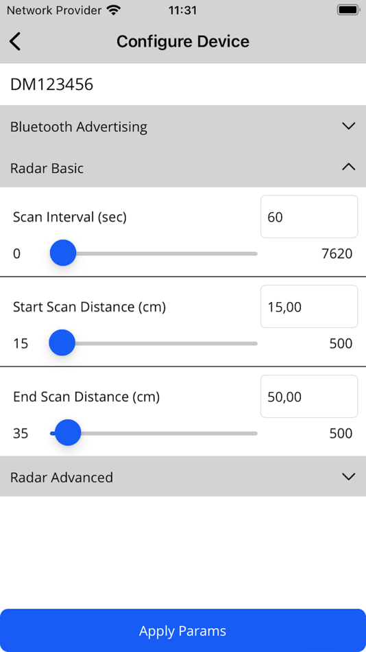 #5. Barra Radar Configurator (iOS) 由: Digital Matter Pty Ltd
