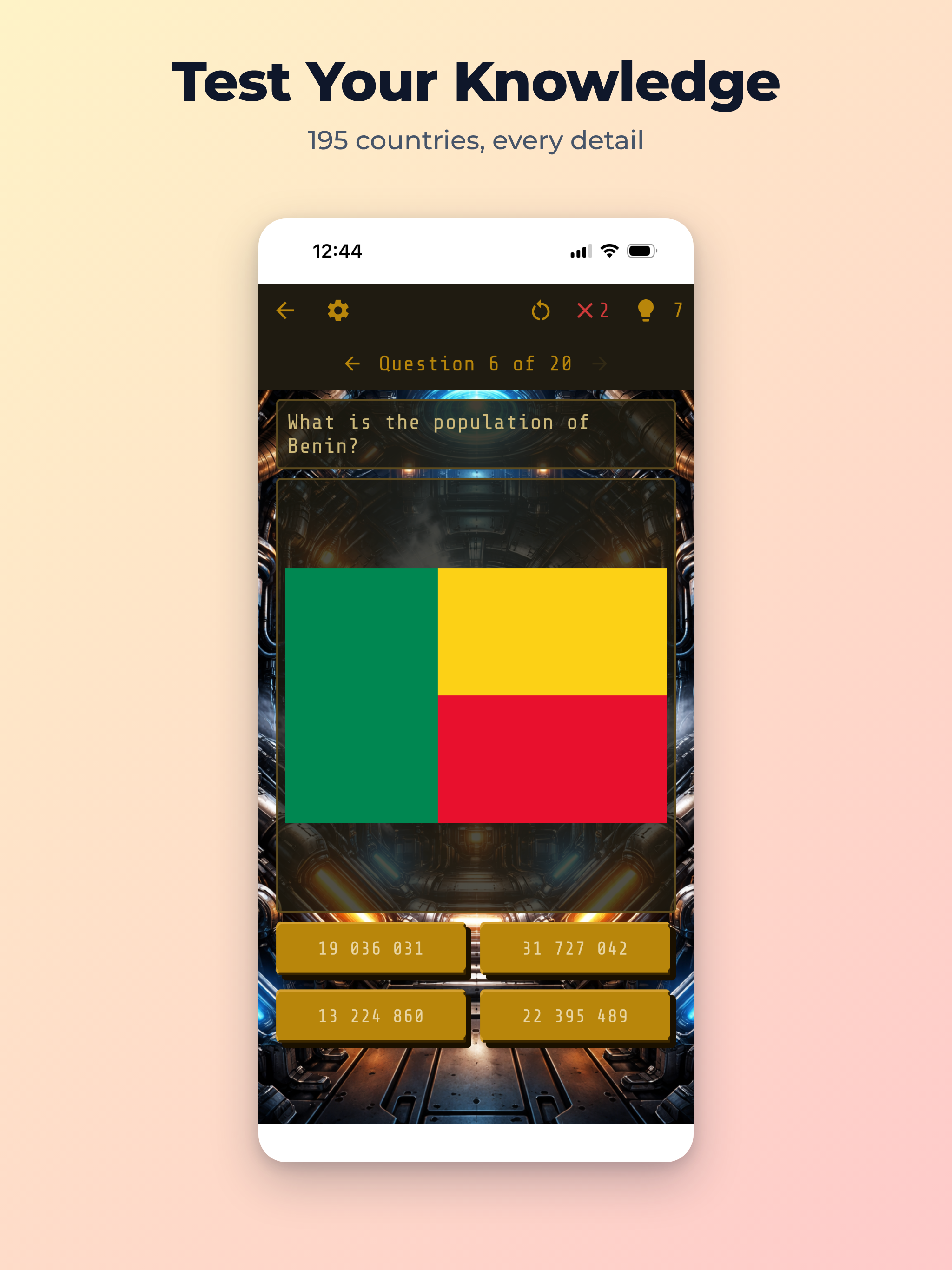 Flag Quiz: Country & Capital screenshot 12