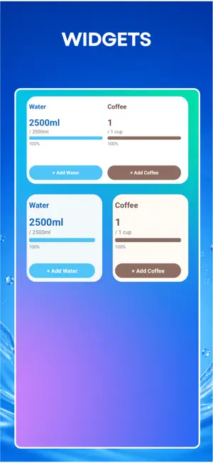 Daily Water & Coffee Tracker screenshot 4