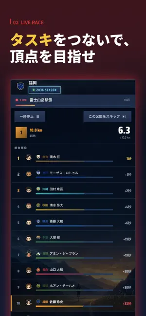 JPEL Manager-本格駅伝シミュレーションゲーム screenshot 3
