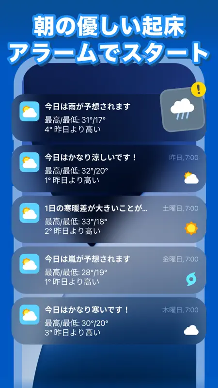 天気天気 - 天気予報アプリ ・ 天 気 ・ 雨雲レーダー screenshot 5 of 8