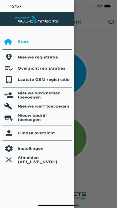 Screenshot #1 pour Checkin@Work