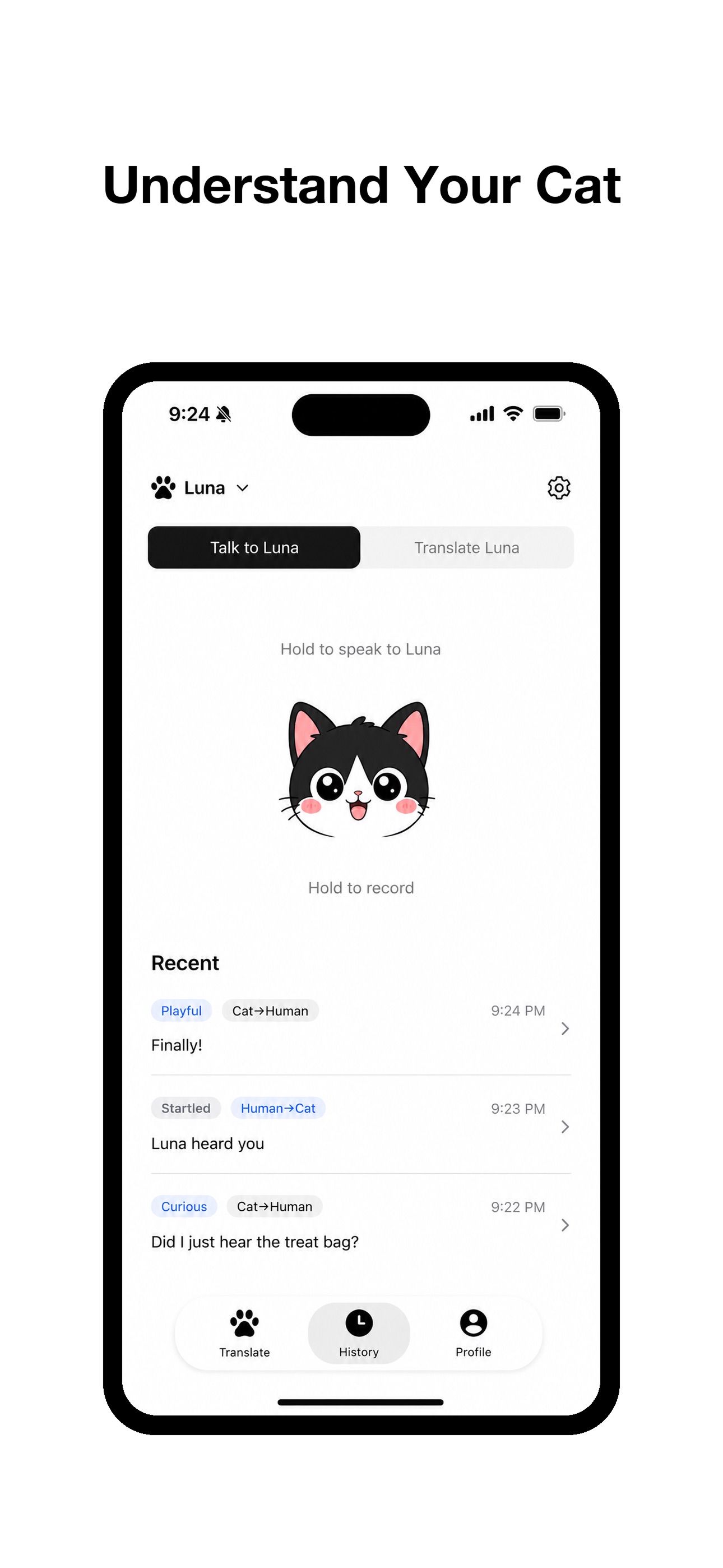 Screenshot 1 of Neko Talk - Cat Translator
