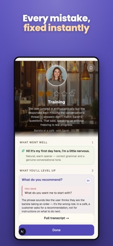 Loop English: Learn & Speak iPhone screenshot