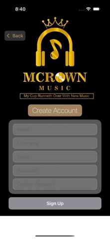 mCrownMusic™ screenshot