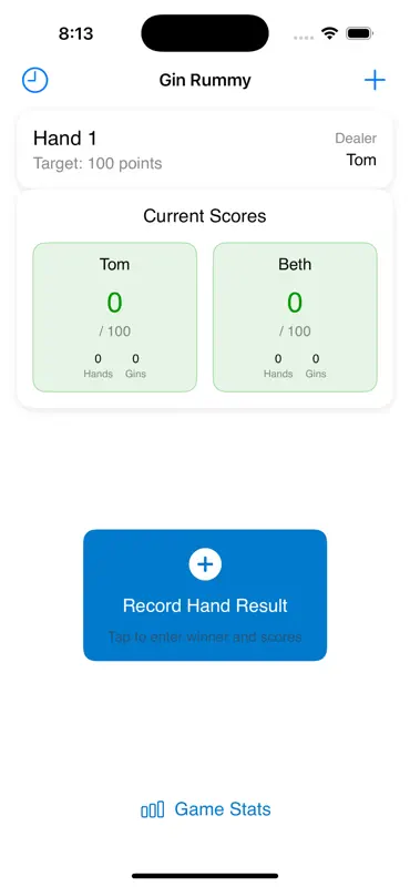 Gin Rummy Score screenshot 3 of 7