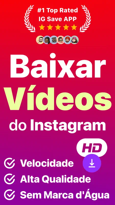InDown: Baixar Reels Vídeos HD screenshot 1 of 7