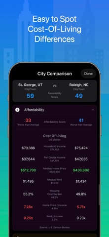 CityVsCity iPhone screenshot